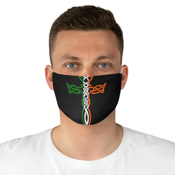 ☘️ Irish Celtic Cross Dagger Face Mask ☘️
