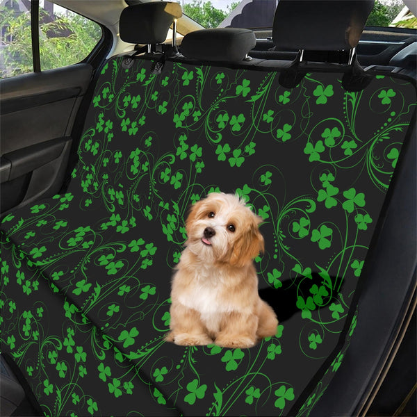 Shamrock Vine Pet Car Seat Covers