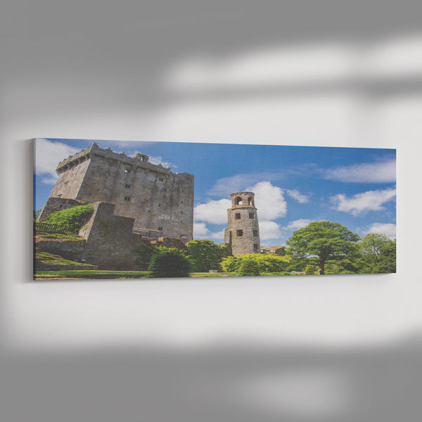 Cork - Blarney Castle Panoramic Canvas Print Wall Art