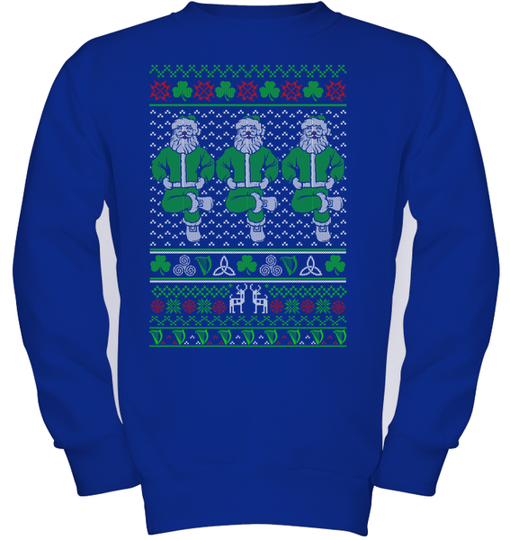 Irish Dancing Santas - Sweatshirts