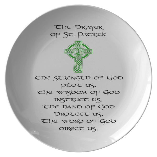 The Prayer of St. Patrick Plate