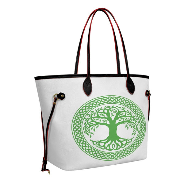 Irish Tree of Life PU Leather Shoulder Bag
