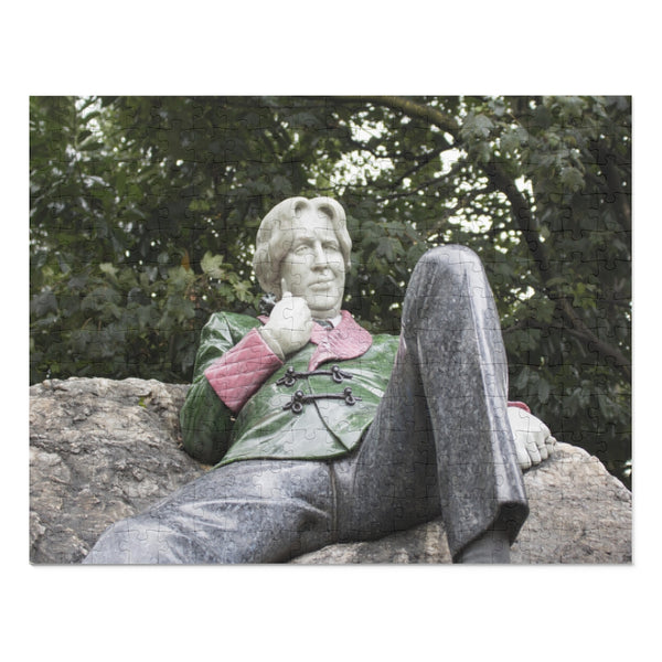 Dublin - Oscar Wilde Statue 252 Piece Puzzle