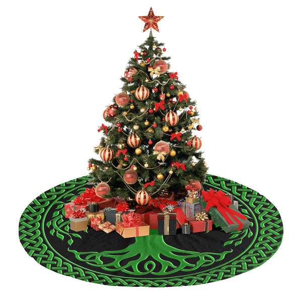 Irish Tree of Life Christmas Tree Skirt