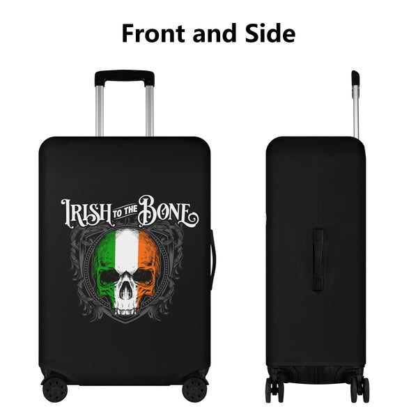 Irish To The Bone Polyester Luggage Cover