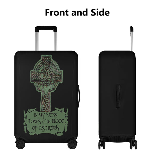 In My Veins Flows The Blood Of Irish Rebels Polyester Luggage Cover