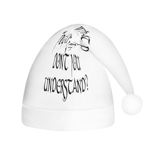 What Part Of Póg Mo Thóin Dont You Understand? Christmas Santa Hat