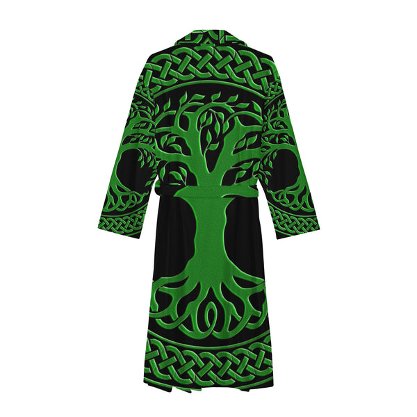 ☘️ Irish Tree of Life Women's Bathrobe ☘️