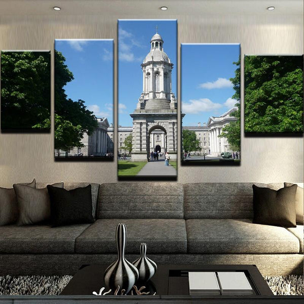 Dublin - Trinity College Canvas Print Wall Art