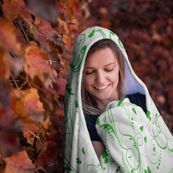 My Love (Mo Ghrá in Irish) Hooded Blanket