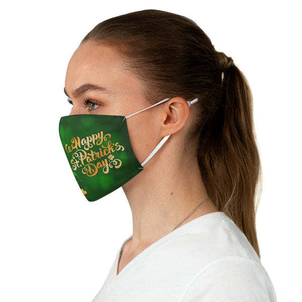 ☘️ Happy St. Patrick's Day Fabric Face Mask ☘️