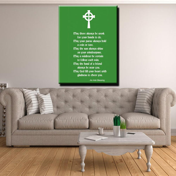 ☘️ May There Always Be Work For Your Hands To Do Canvas Print Wall Art ☘️
