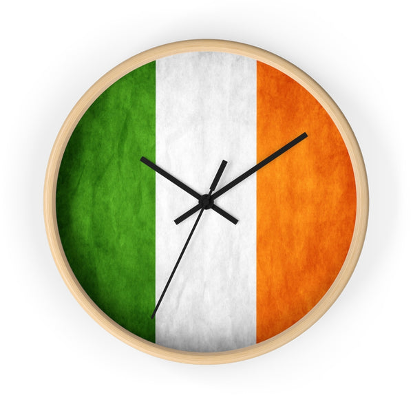 Irish Flag Wall Clock