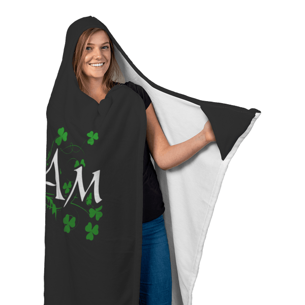 Irish I Am Hooded Blanket