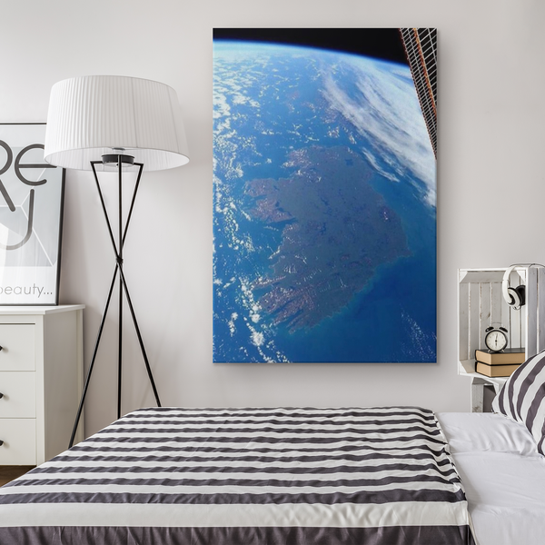 ☘️ Ireland From Space Canvas Print Wall Art ☘️