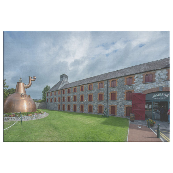 Cork - Jameson Whiskey Distillery Canvas Print Wall Art