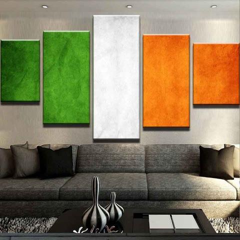 ☘️ Distressed Irish Flag Canvas Print Wall Art ☘️
