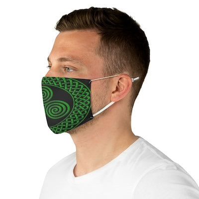 ☘️ Irish Triskele Face Mask ☘️