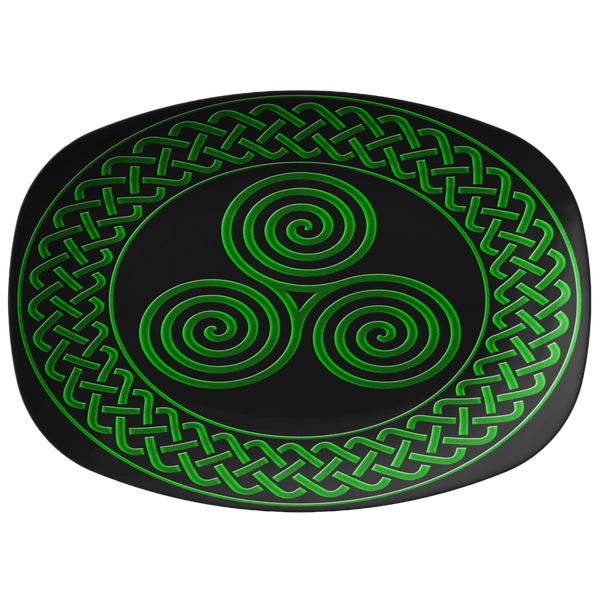 Irish Triskele Serving Platter