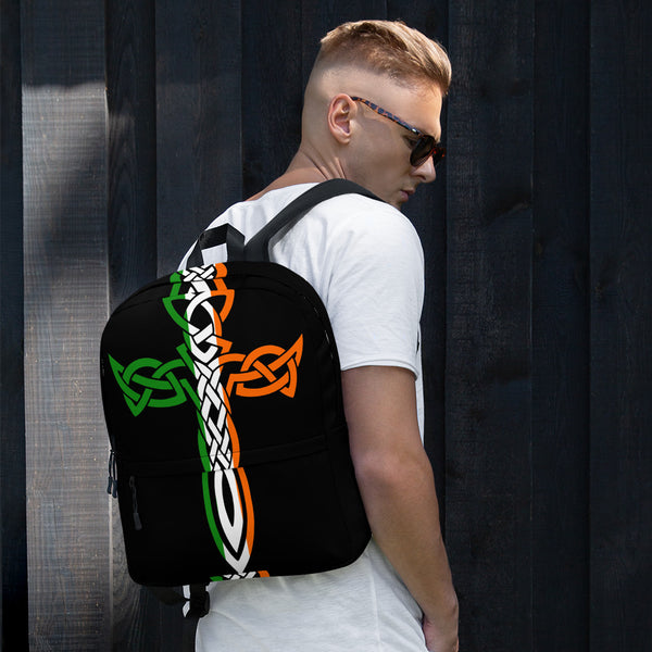 ☘️ Irish Celtic Cross Dagger Backpack ☘️