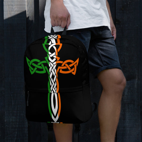 ☘️ Irish Celtic Cross Dagger Backpack ☘️