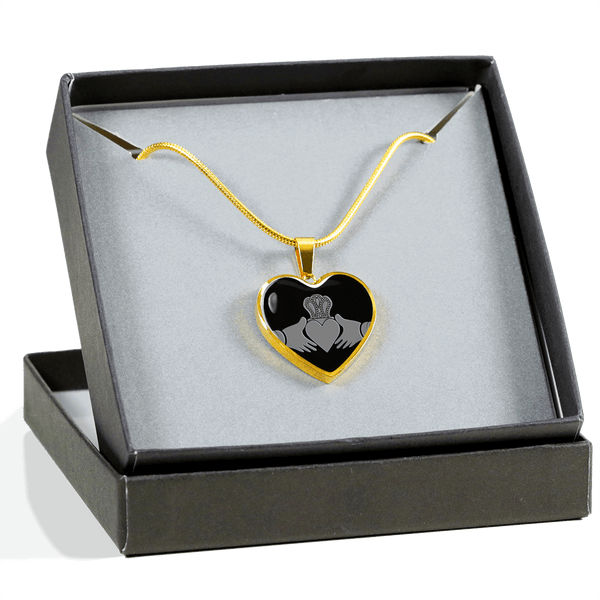 ☘️ Claddagh Heart Bangle Bracelet & Luxury Necklace ☘️