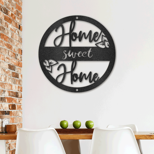 ☘️ Home Sweet Home Metal Wall Art ☘️