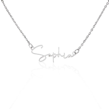 ☘️ Irish Signature Name Necklace ☘️