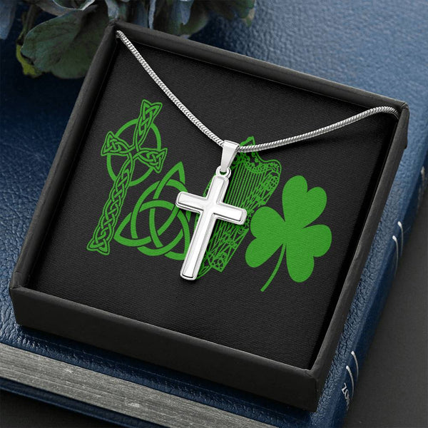 ☘️ Irish Luxury Cross Necklace ☘️