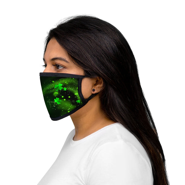 ☘️ Shamrock Universe Mixed-Fabric Face Mask ☘️