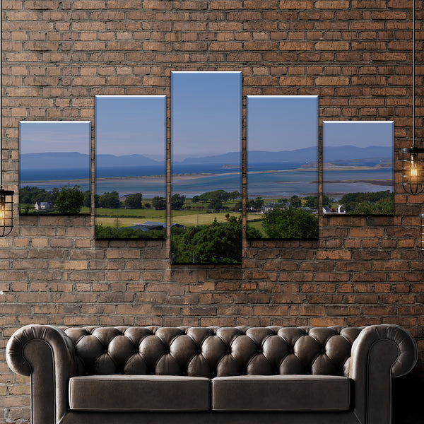 Mayo - Clew Bay from Croagh Patrick Canvas Print Wall Art