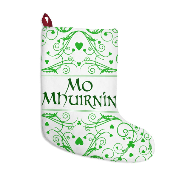My Beloved (Mo Mhuirnín In Irish) Christmas Stocking