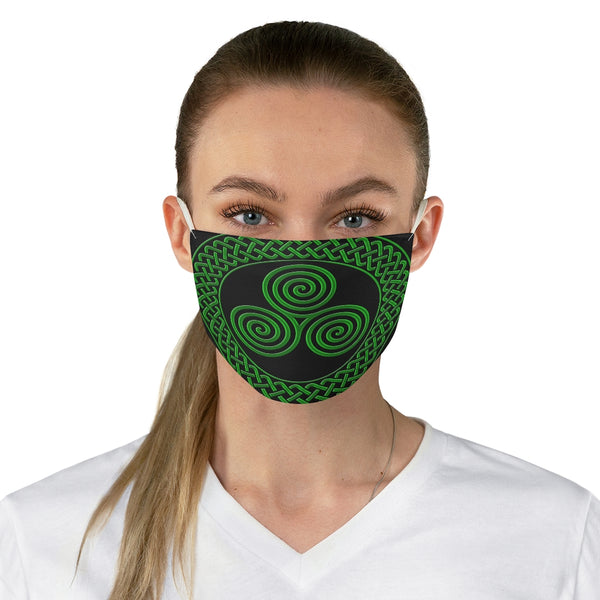 ☘️ Irish Triskele Face Mask ☘️