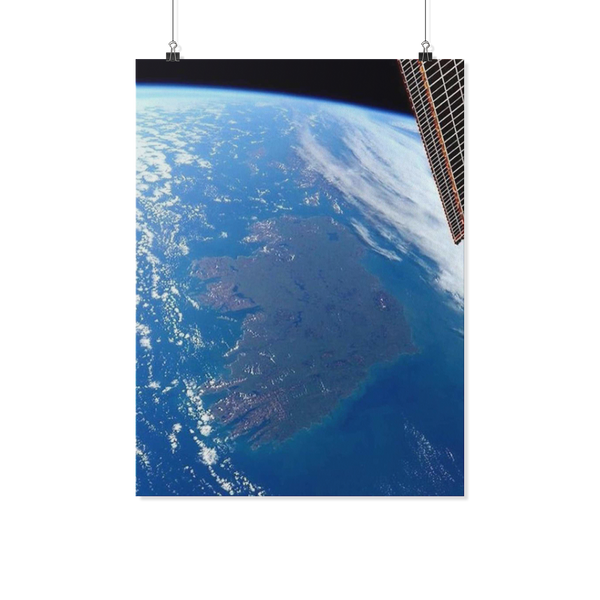 ☘️ Ireland From Space Poster ☘️