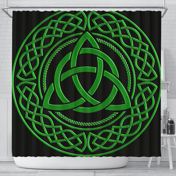 Irish Trinity Knot Shower Curtain