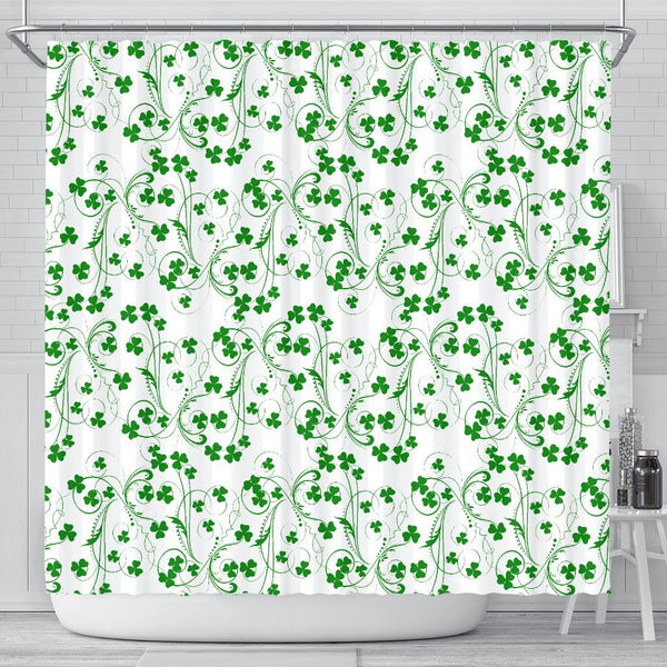 Shamrock Vine Shower Curtain