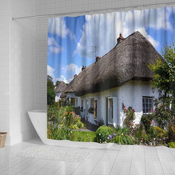 Irish Cottage Shower Curtain