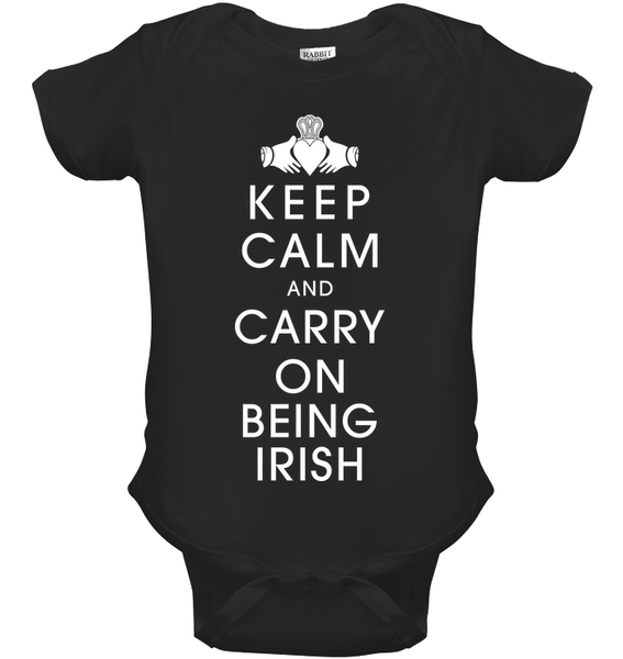 Keep Calm And Carry On Being Irish Kids