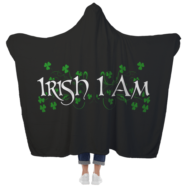 Irish I Am Hooded Blanket