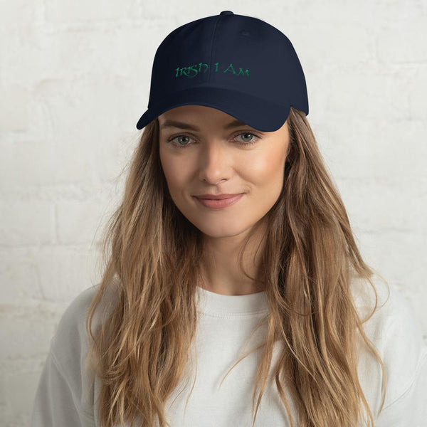 ☘️ Irish I Am Embroidered Unisex Classic Cap ☘️