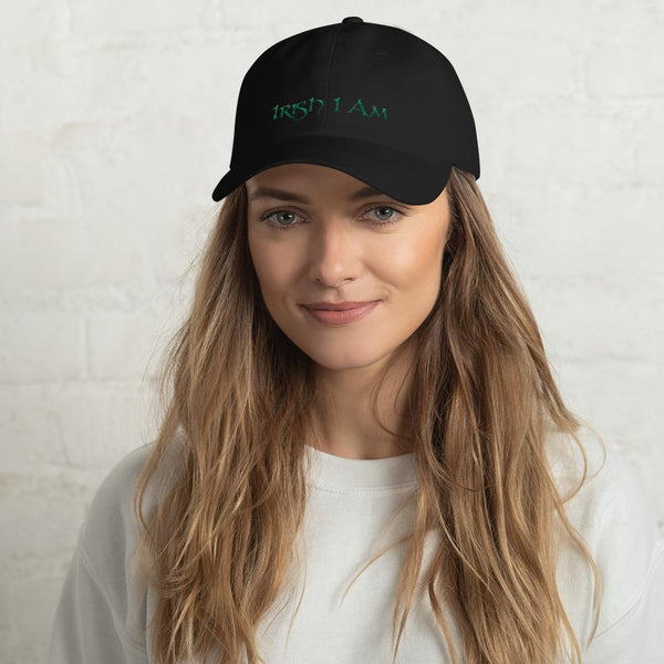 ☘️ Irish I Am Embroidered Unisex Classic Cap ☘️