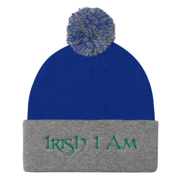 Irish I Am Pom Pom Knit Hat