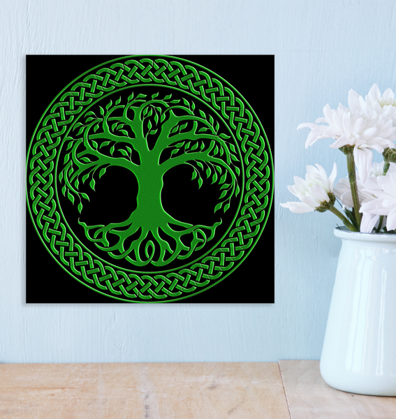 Irish Tree of Life Photo Tile