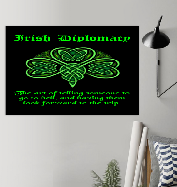 Irish Diplomacy Poster