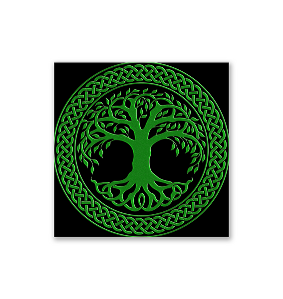 Irish Tree of Life Photo Tile