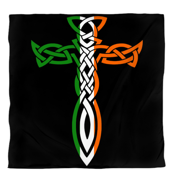 Irish Celtic Cross Dagger Duvet Covers