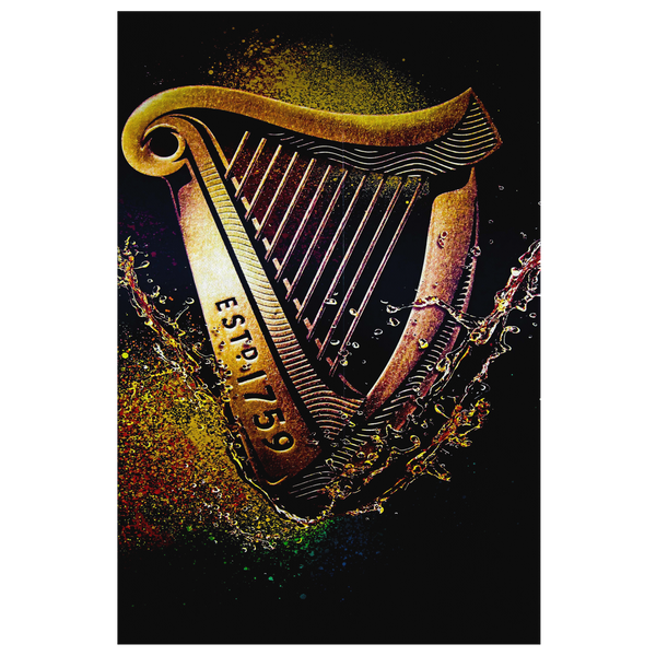 Dublin - Guinness Established 1759 Canvas Print Wall Art