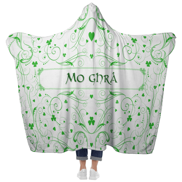 My Love (Mo Ghrá in Irish) Hooded Blanket