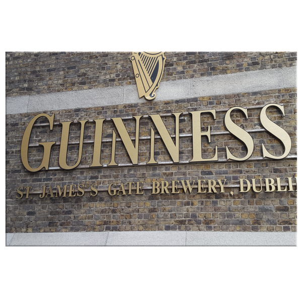 Dublin - Guinness St. James's Gate Brewery Canvas Print Wall Art