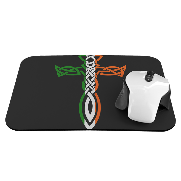 Irish Celtic Cross Dagger Mousepad